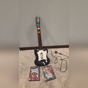 Guitar Hero Wireless Controller with Games